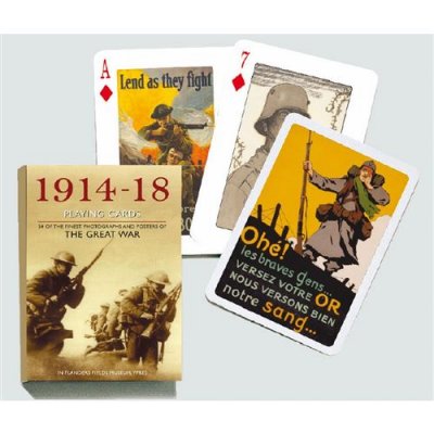PIATNIK Jeu de 55 cartes GRANDE GUERRE 1914 1918  Multicolore