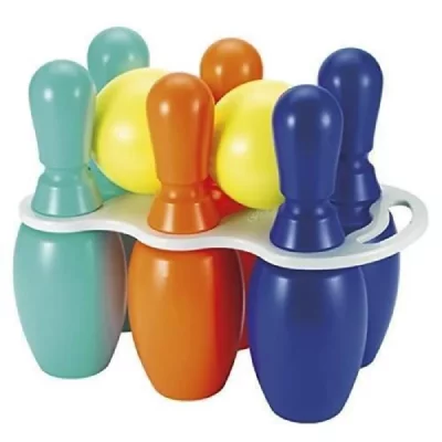 ECOIFFIER Jeu de bowling g&eacute;ant : 6 quilles
