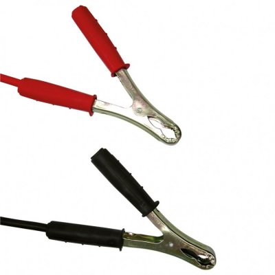 CARPOINT Jeu de c&acirc;bles de d&eacute;marrage 25mm2 avec colliers m&eacute;talliques 
