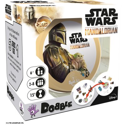 ASMODEE Jeu de cartes  Dobble Star Wars Mandalorian 