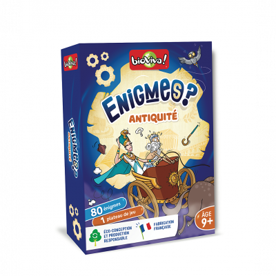 BIOVIVA Jeu de cartes  enigmes antiquit&eacute;s