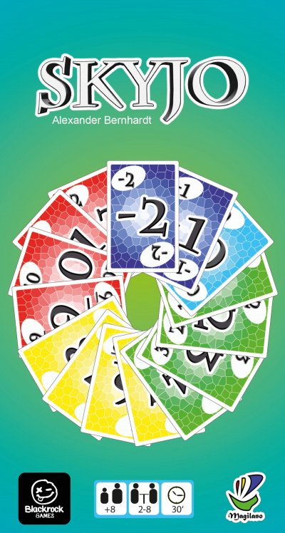 BLACKROCK GAMES Jeu de cartes  skyjo