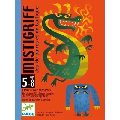 DJECO Jeu de cartes  Mistigriff