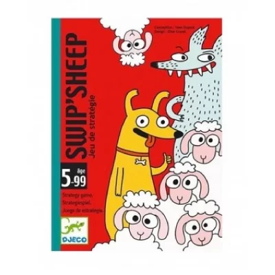 DJECO Jeu de cartes  Swip'Sheep