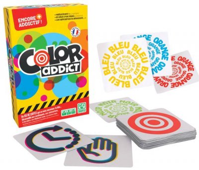 DUCALE Jeu de cartes  Color addict Nouvelle &eacute;dition 