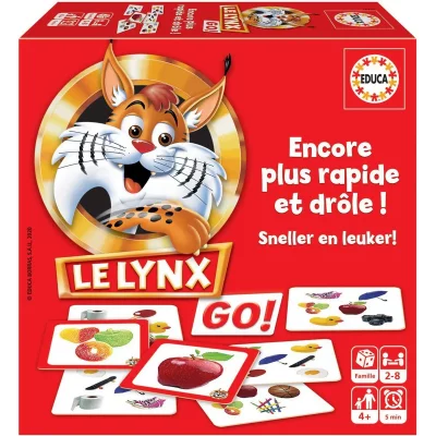 EDUCA Jeu de cartes  Le Lynx 