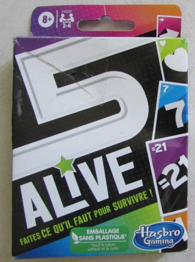 HASBRO Jeu de cartes  Gaming Five Alive 