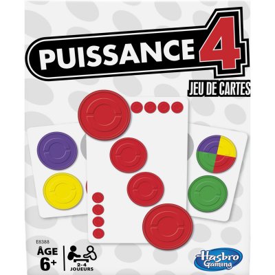 HASBRO Jeu de cartes  Puissance 4 