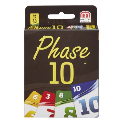 MATTEL Jeu de cartes Jeux Famille Phase 10