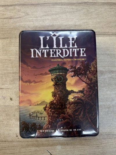 ASMODEE Jeu de cartes L'&icirc;le interdite 