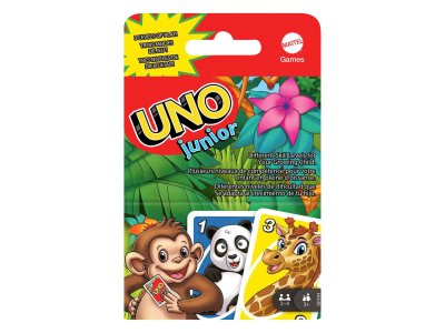 MATTEL Jeu de cartes  UNO Junior 