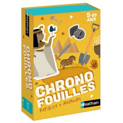 NATHAN Jeu de cartes  Chronofouilles 