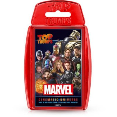 TOP TRUMPS Jeu de cartes  marvel cinematic universe