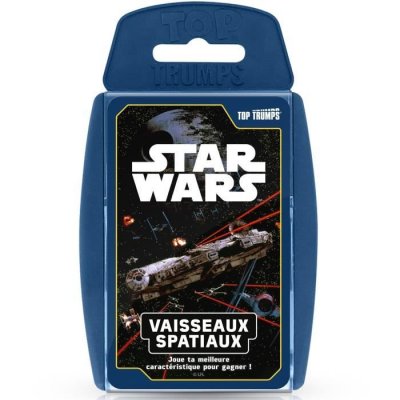 WINNING MOVES Jeu de cartes Top Trumps Star Wars Vaisseaux Spatiaux