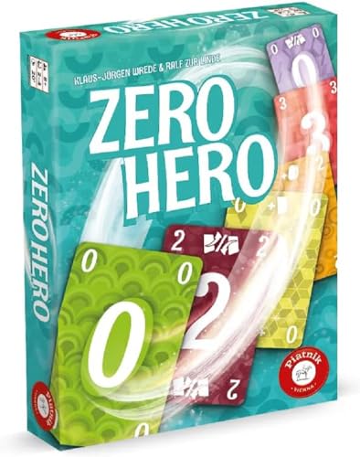 PIATNIK Jeu de cartes ZERO HERO -  - Pour 2 &agrave; 4 joueurs - A partir de 8 ans