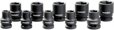 METABO Jeu de cl&eacute;s &agrave; douille 1/2'' antichoc pour compresseur