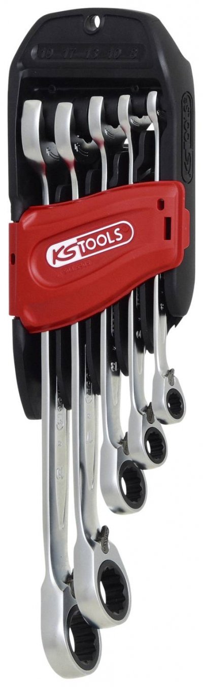 KS TOOLS Jeu de cl&eacute;s mixtes &agrave; cliquet  503.5905