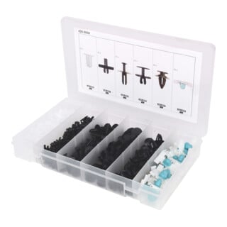 KS TOOLS Jeu de clips de fixation - bmw, 290 pcs