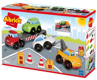 ECOIFFIER Jeu de construction  Abrick Transport de v&eacute;hicules