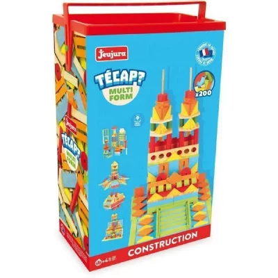 JEUJURA Jeu de construction  - T&eacute;cap Multiform - 200 pcs