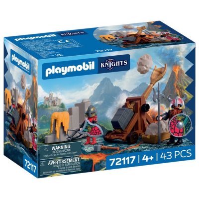 Jeu de construction Knights Catapult 72117 - 43 pi&egrave;ces - D&egrave;s 4 ans