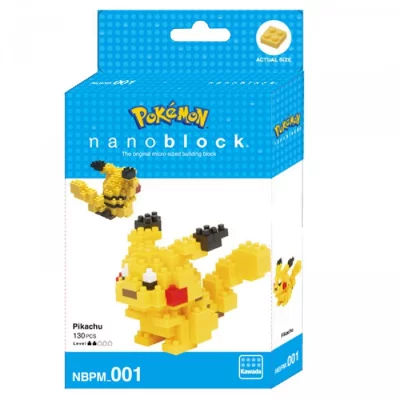 NANOBLOCK Jeu de construction  Pok&eacute;mon Pikachu 