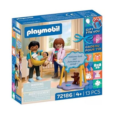 Jeu de construction Playmobil F&eacute;licitations - naissance