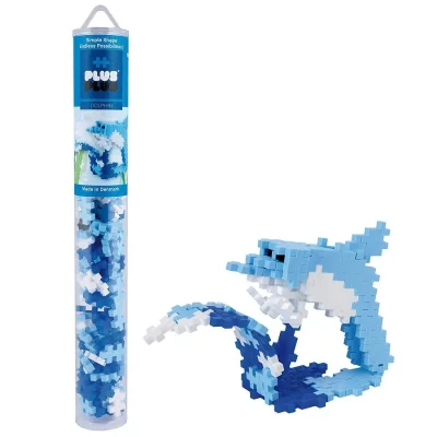 PLUSPLUS Jeu de construction Plus Plus Tube Dauphin 100 pi&egrave;ces