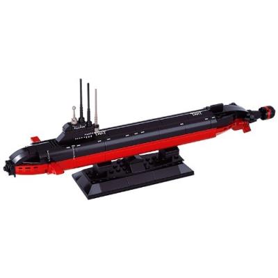 SLUBAN Jeu de construction  Elements Aircraft Carrier Series sous-marins nucl&eacute;aires