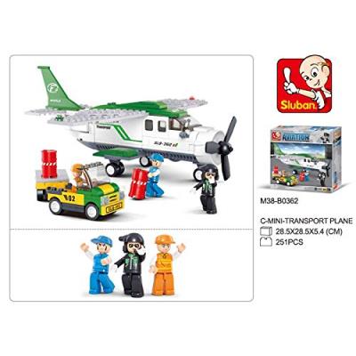 GENERIQUE Jeu de construction sluban elements aviation series avion cargo