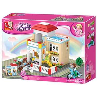 SLUBAN Jeu de construction  elements girls dream series maison individuelle
