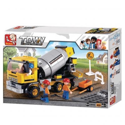 SLUBAN Jeu de construction  Elements Town Series B&eacute;tonni&egrave;re