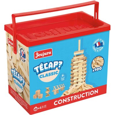 JEUJURA Jeu De Construction Tecap Classic 100 Pi&egrave;ces  Multicolore