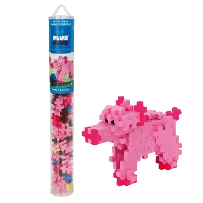 PLUS PLUS Jeu de construction Tube Cochon 100 pi&egrave;ces