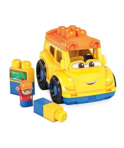 MEGA BLOKS Jeu de contruction  Lil'V&eacute;hicule Bus scolaire