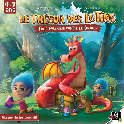 GIGAMIC Jeu de coop&eacute;ration  Le Tr&eacute;sor des Lutins 