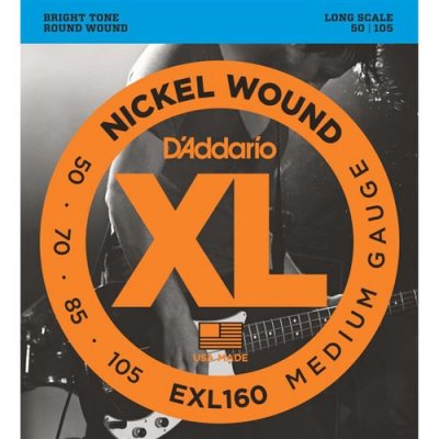 DADDARIO Jeu de cordes basse &eacute;lectrique 4 cordes regular - EXL160