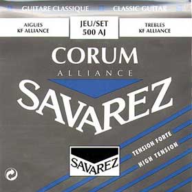 SAVAREZ Jeu de cordes guitare classiq.  Tirant fort