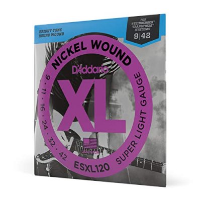 D ADDARIO AND CO Jeu de cordes guitare &eacute;lectrique - ESXL120 - Super light Double boule
