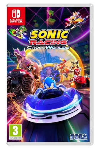 NINTENDO GAMES Jeu de Course - SEGA - Sonic Racing : Crossworlds - Nintendo Switch - 23 Personnages - 45 V&eacute;hicules 