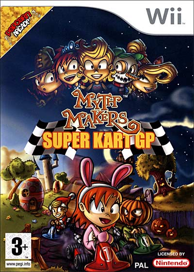 Jeu de courses arcade - WII - Myth Makers Super Kart GP - Course - Non - 3+