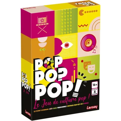 LANSAY Jeu de culture g&eacute;n&eacute;rale  Pop Pop Pop Le Jeu 