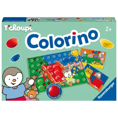 RAVENSBURGER Jeu de culture g&eacute;n&eacute;rale  Colorino T'Choupi