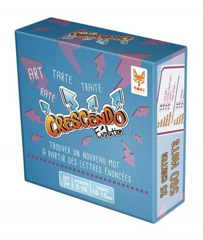 TOPIGAMES Jeu de culture g&eacute;n&eacute;rale  Crescendo Evolution
