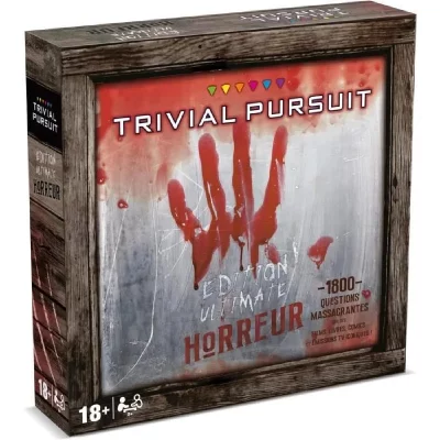 TRIVIAL PURSUIT Jeu de culture g&eacute;n&eacute;rale  Horreur 