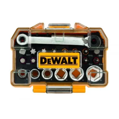 DEWALT Jeu de douilles et d'embouts de vissage  DT71516-QZ (24 pi&egrave;ces)