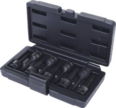 KS TOOLS Jeu de douilles longues &agrave; chocs RIBE&reg; 1/2", 9 pcs  911.0934