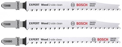 BOSCH ACCESSORIES Jeu de lames de scie sauteuse Bosch Expert ""Wood 2-side clean