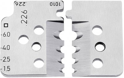 KNIPEX Jeu De Lames Pour Pince &Agrave; D&eacute;nuder Avec Couteaux De Forme 12 12 11