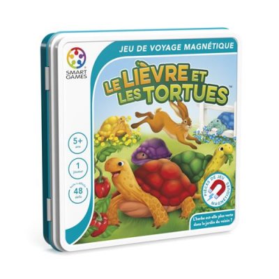 SMART GAMES Jeu de logique : Le Li&egrave;vre et les Tortues - D&eacute;fiez votre esprit - Neuf